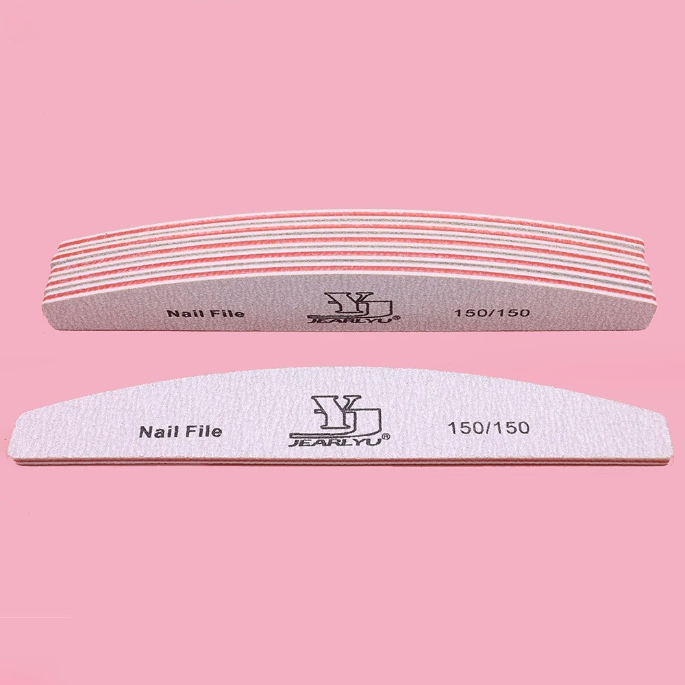 5pcs Nail File 80 100 150 180 240 grit Manicure Set