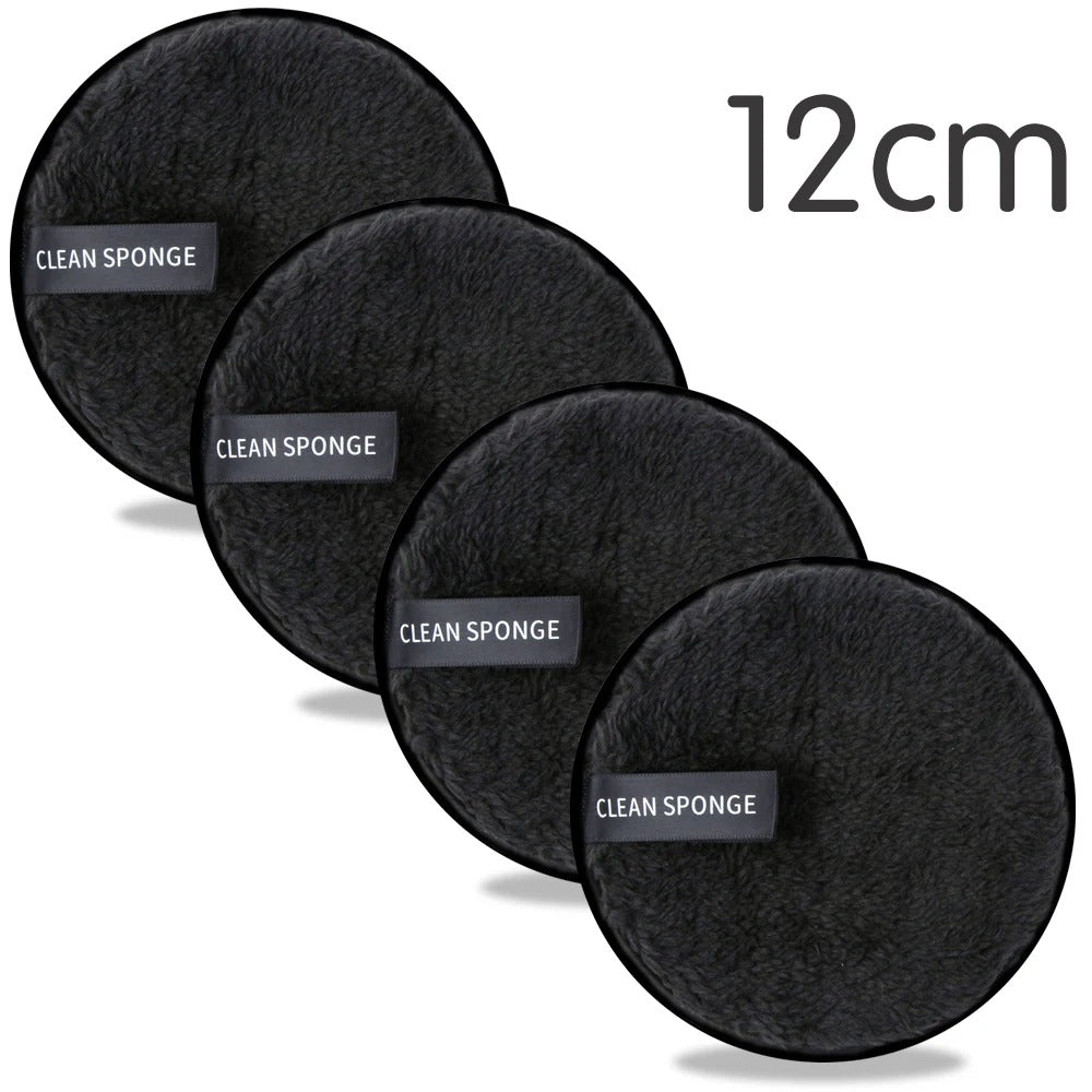 4pcs Reusable Discs Makeup Remover Pads