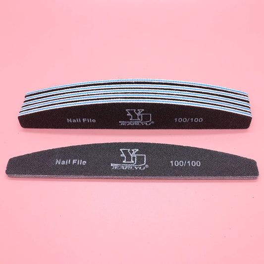 5pcs Nail File 80 100 150 180 240 grit Manicure Set