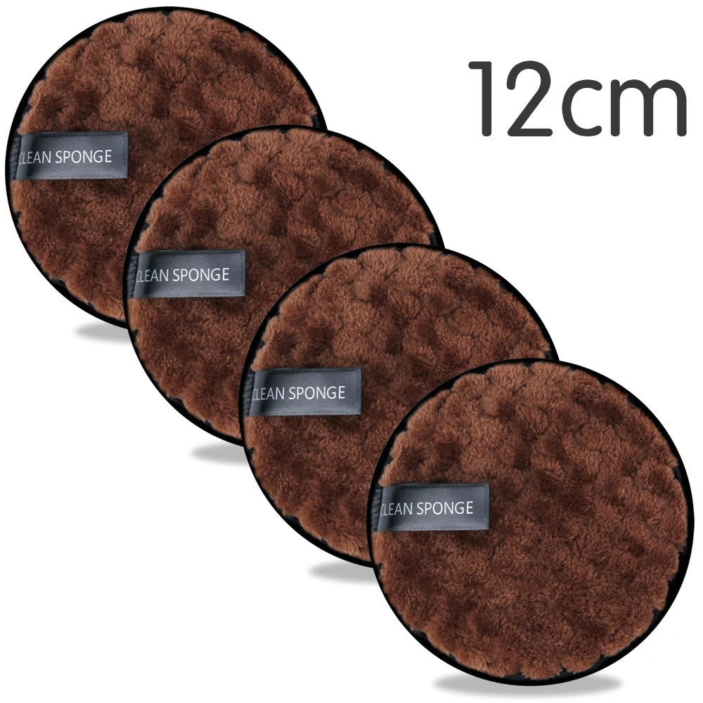4pcs Reusable Discs Makeup Remover Pads