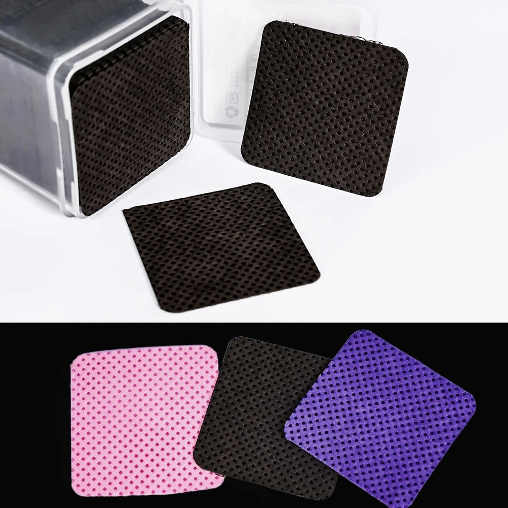 200pcs/box Lint-Free Nail Polish Remover Wipes