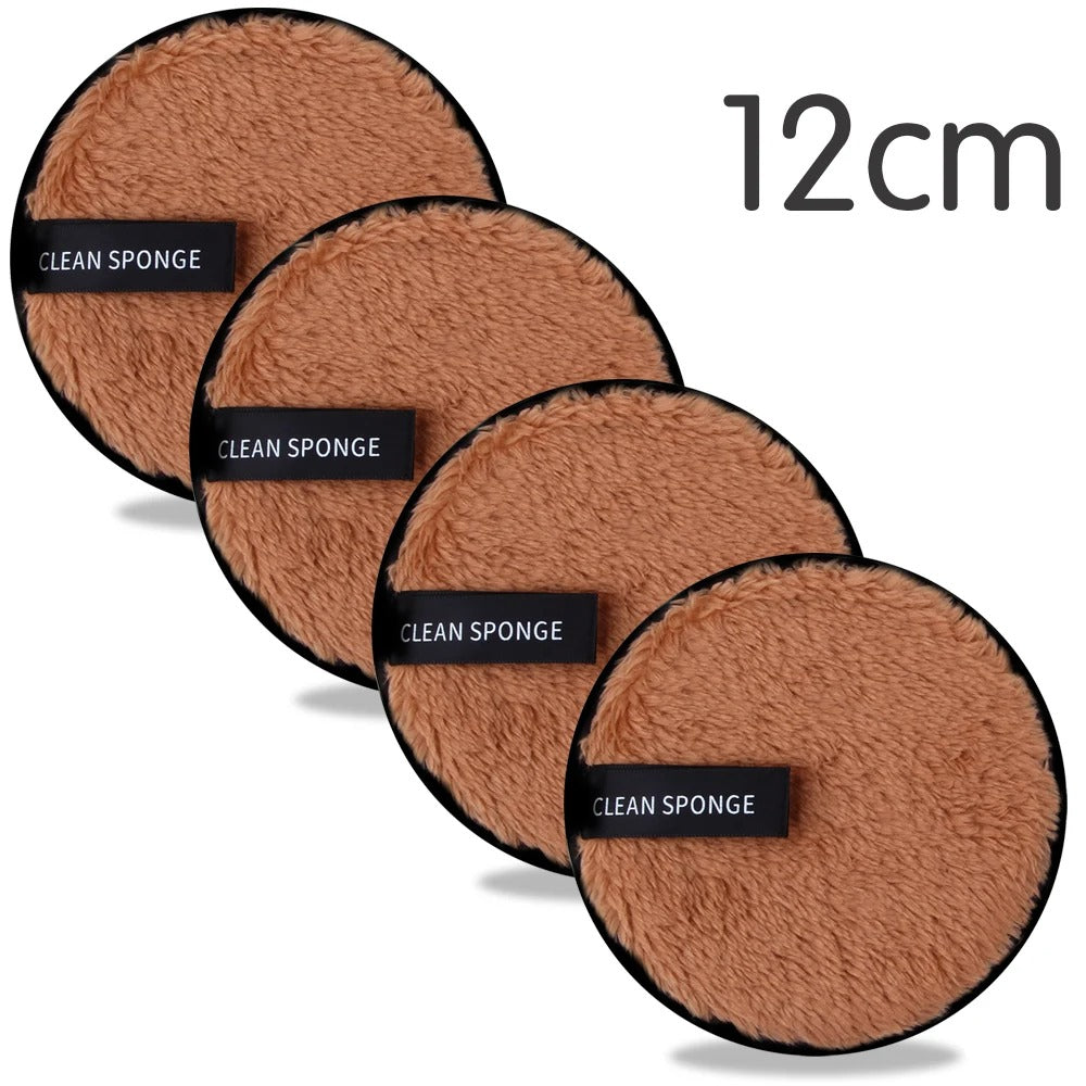 4pcs Reusable Discs Makeup Remover Pads
