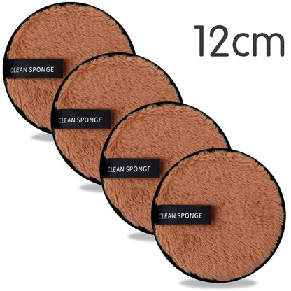 4pcs Reusable Discs Makeup Remover Pads