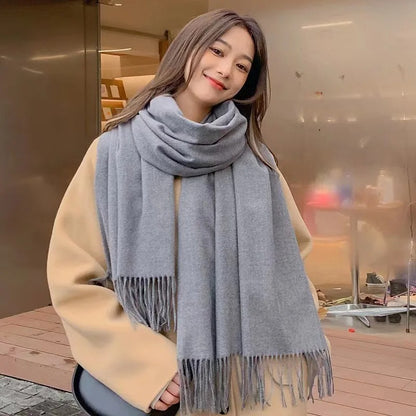 New Scarf Cashmere Woman Wool Ladies Scarf