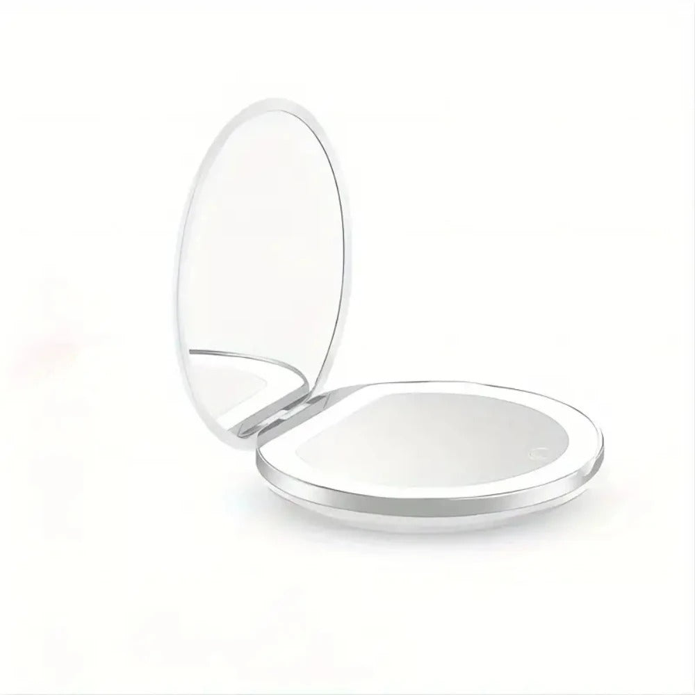 Compact Mirror with Light