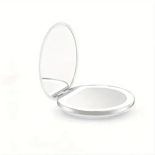 Compact Mirror with Light