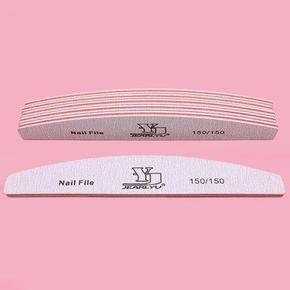 5pcs Nail File 80 100 150 180 240 grit Manicure Set