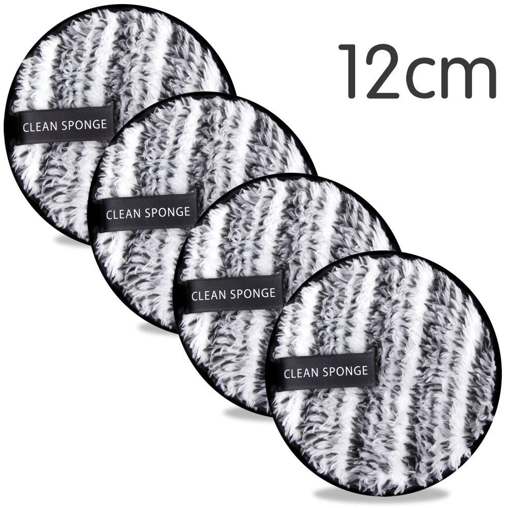 4pcs Reusable Discs Makeup Remover Pads