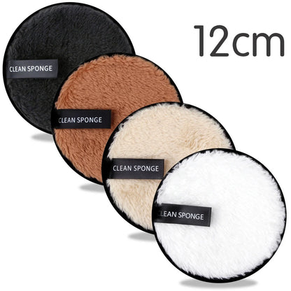 4pcs Reusable Discs Makeup Remover Pads