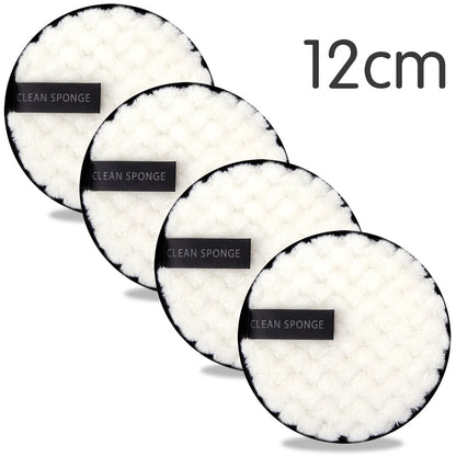 4pcs Reusable Discs Makeup Remover Pads