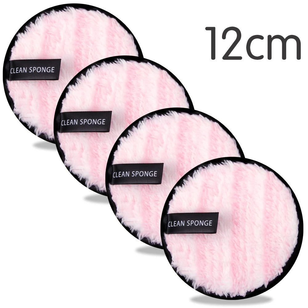 4pcs Reusable Discs Makeup Remover Pads