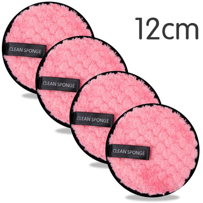 4pcs Reusable Discs Makeup Remover Pads