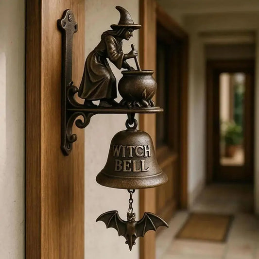 Halloween Witch Bell - Vintage