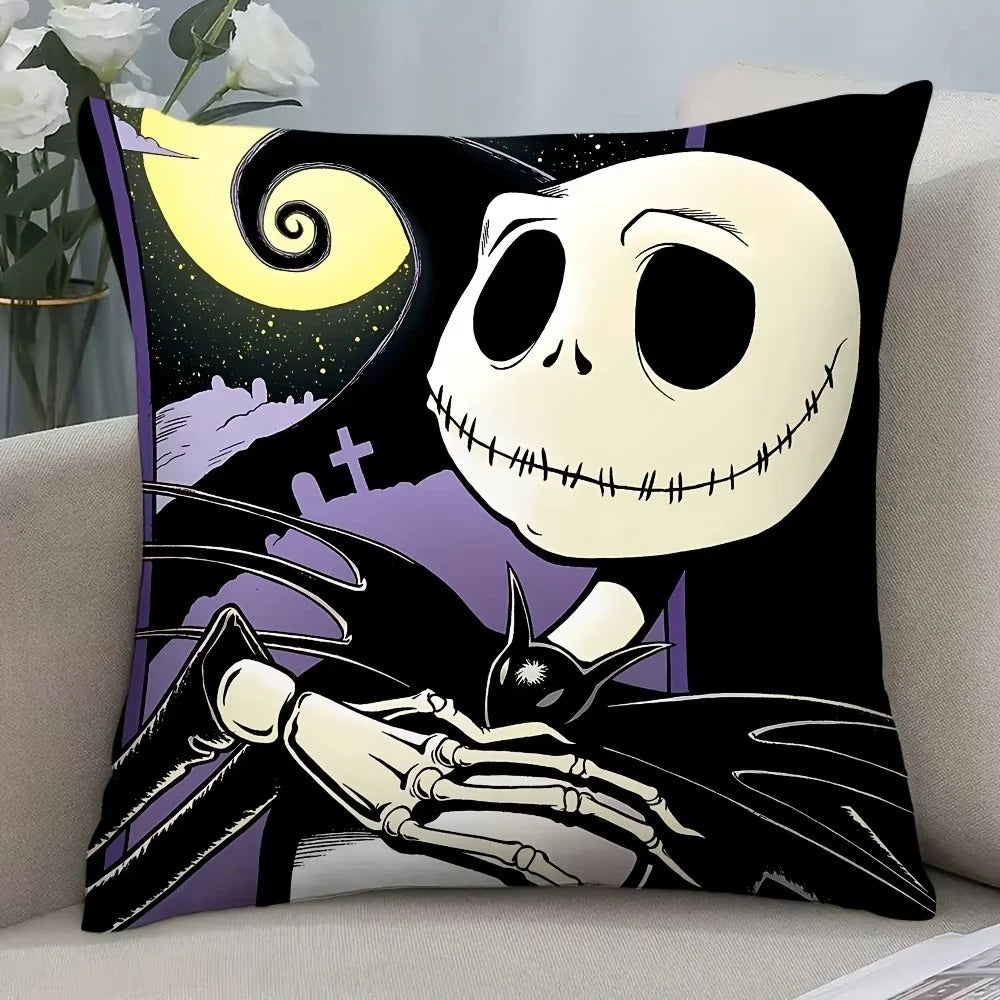 Halloween Jack Skellington Pillow Cover