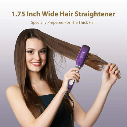 KIPOZI Professional Titanium Flat Iron Hair Straightener