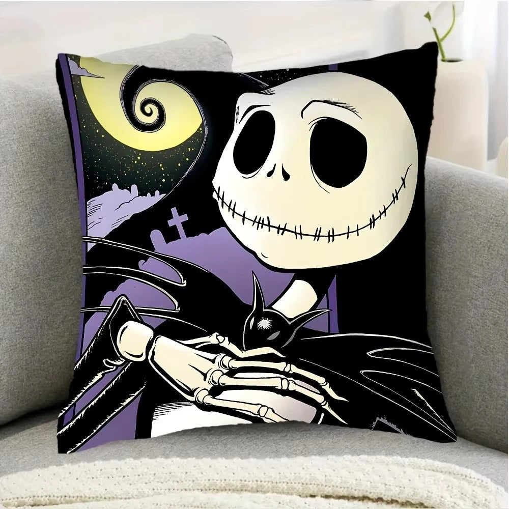 Halloween Jack Skellington Pillow Cover