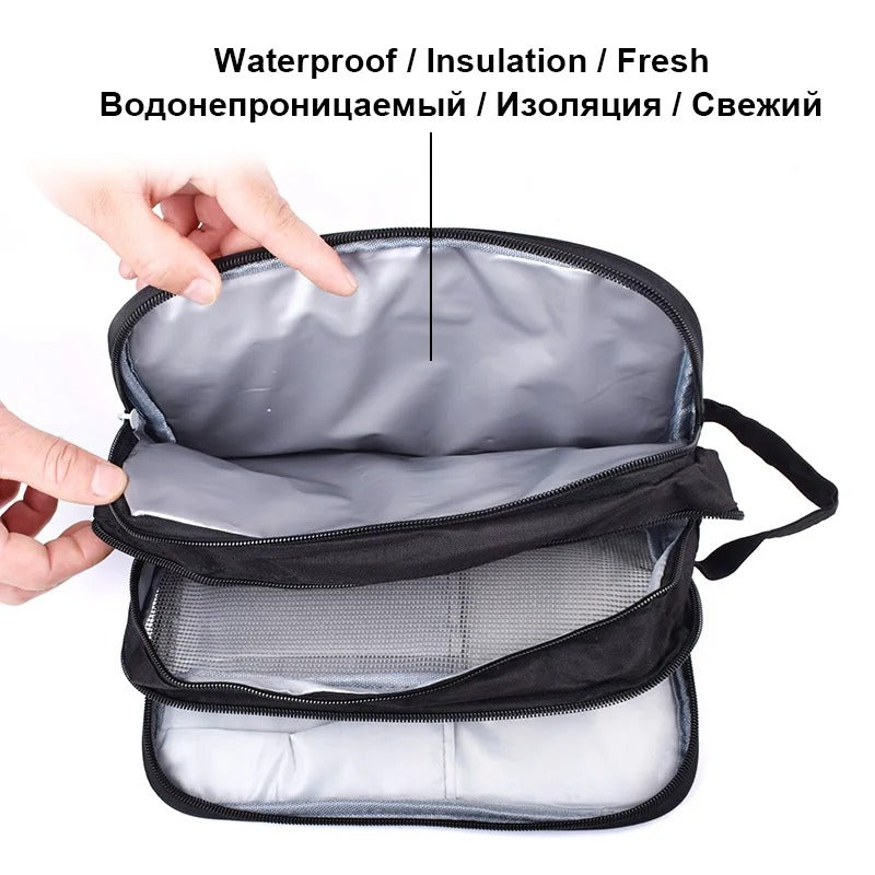 Women/Men Large Daily Waterproof Toiletry Bag Men
