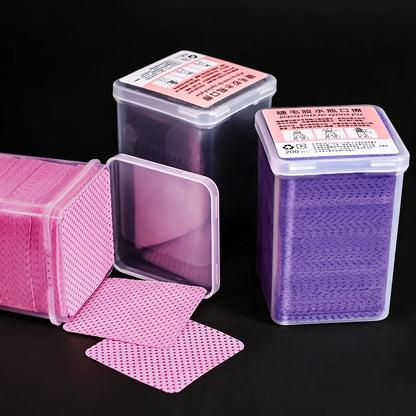 200pcs/box Lint-Free Nail Polish Remover Wipes