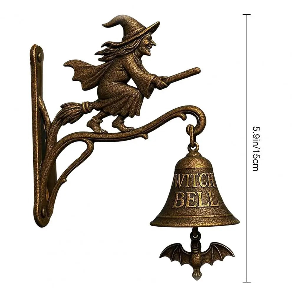 Halloween Witch Bell - Vintage