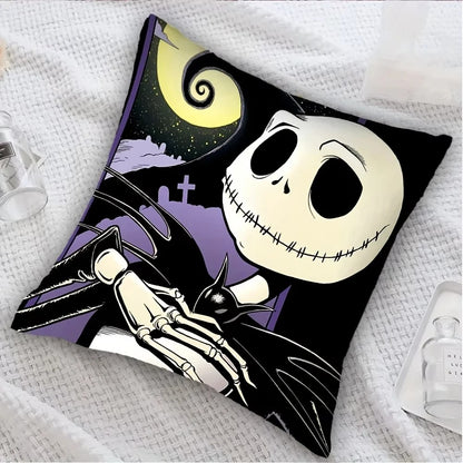 Halloween Jack Skellington Pillow Cover