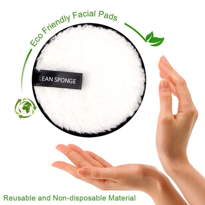 4pcs Reusable Discs Makeup Remover Pads