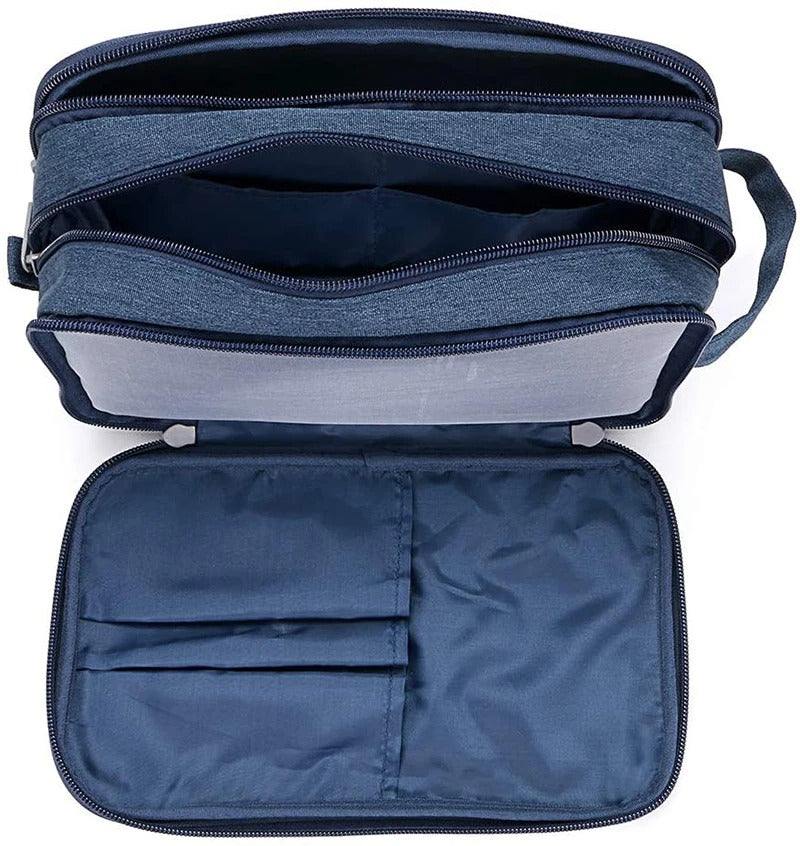Women/Men Large Daily Waterproof Toiletry Bag Men
