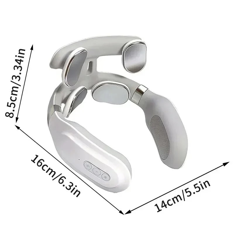 Neck massage machine