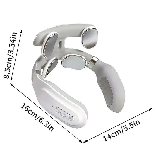 Neck massage machine