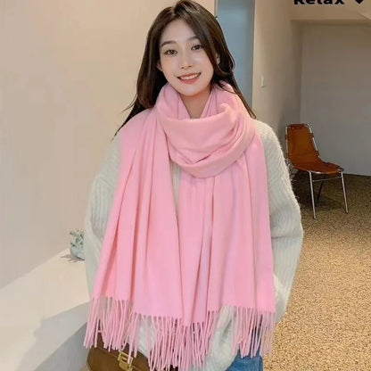 New Scarf Cashmere Woman Wool Ladies Scarf