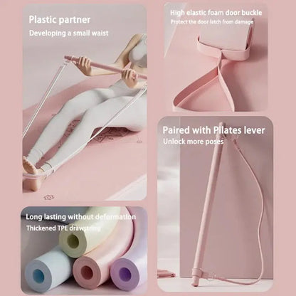 Pilates Tension Rope & Stick Set