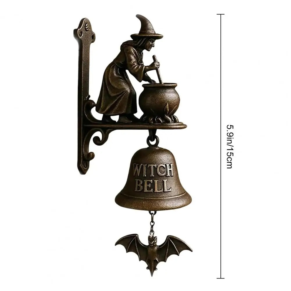 Halloween Witch Bell - Vintage
