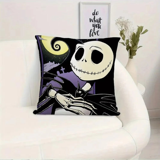 Halloween Jack Skellington Pillow Cover