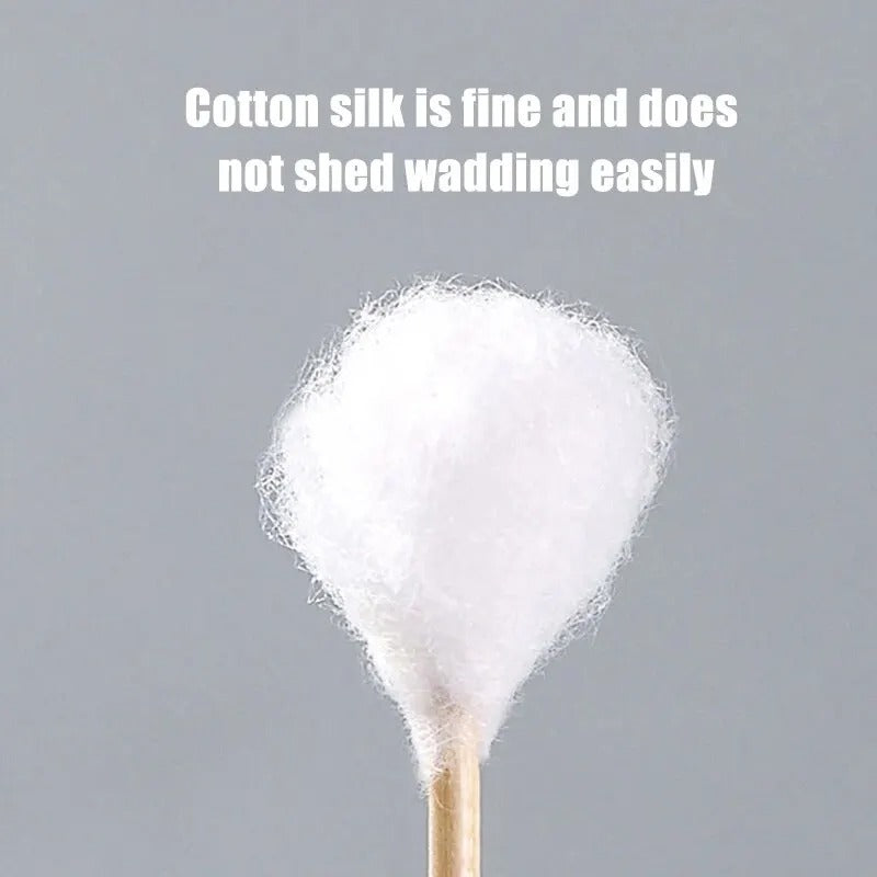 500pcs Disposable Cotton Swab Box