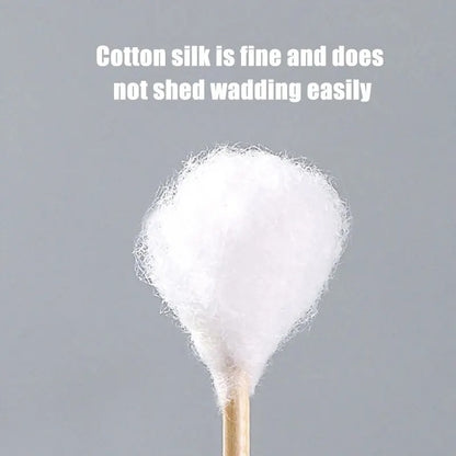 500pcs Disposable Cotton Swab Box