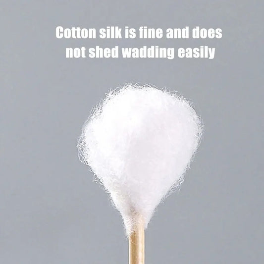 500pcs Disposable Cotton Swab Box