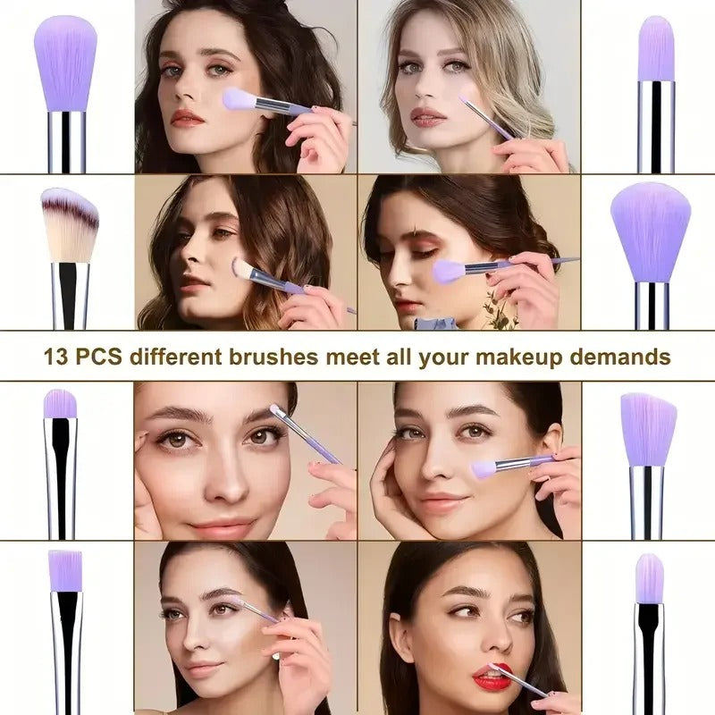 Professional 13PCS Makeup Brushes Set