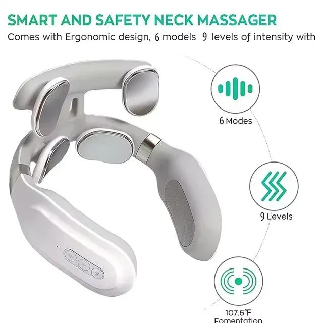 Neck massage machine