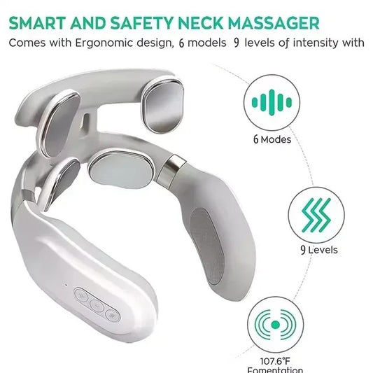 Neck massage machine