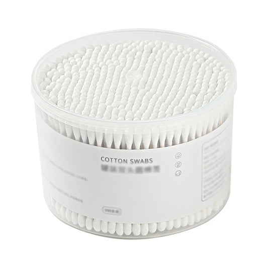 500pcs Disposable Cotton Swab Box
