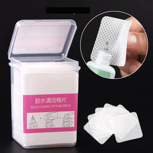 200pcs/box Lint-Free Nail Polish Remover Wipes