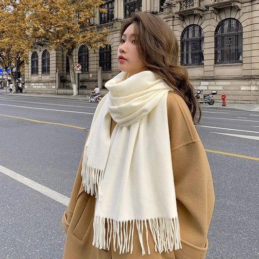 New Scarf Cashmere Woman Wool Ladies Scarf