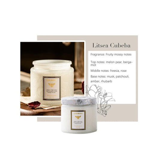 Natural Soy Candle Lasting Fragrance Candles for Home
