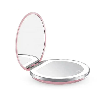 Compact Mirror with Light