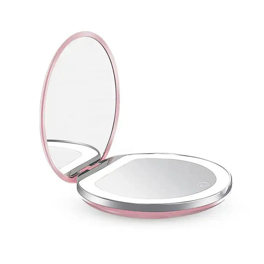 Compact Mirror with Light