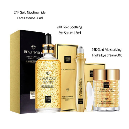 Skincare Set 24K Gold Niacinamide