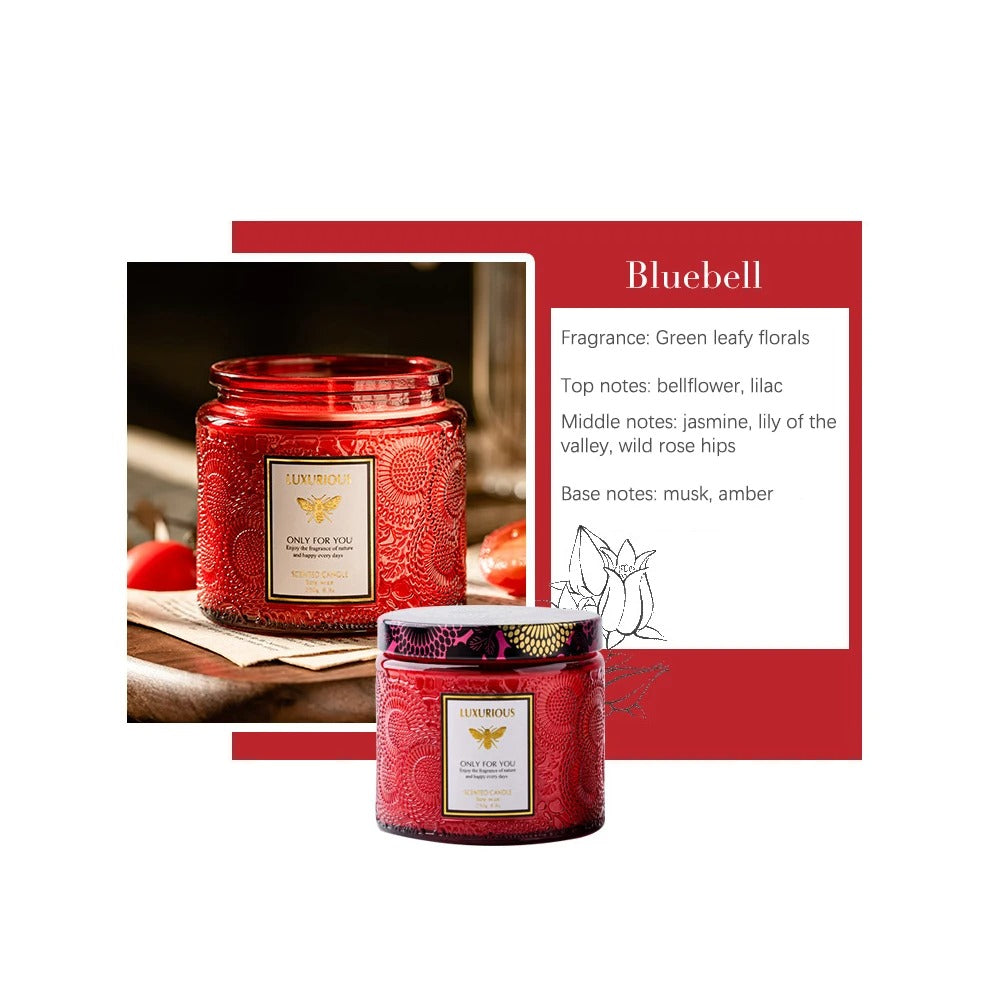 Natural Soy Candle Lasting Fragrance Candles for Home