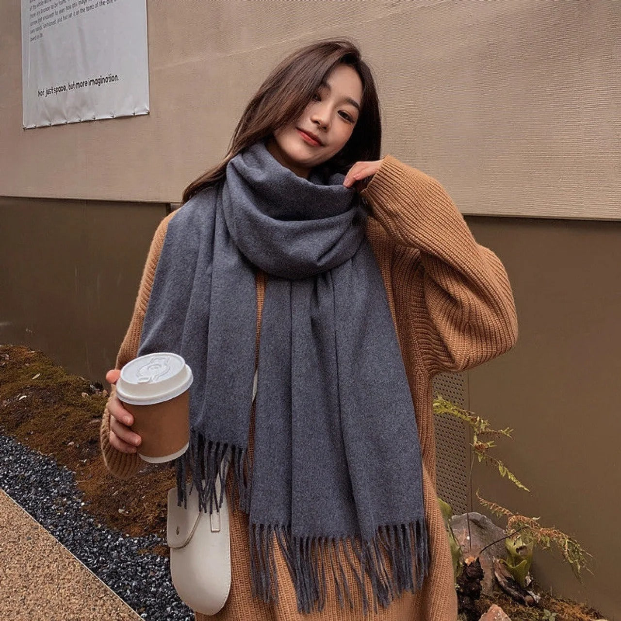 New Scarf Cashmere Woman Wool Ladies Scarf