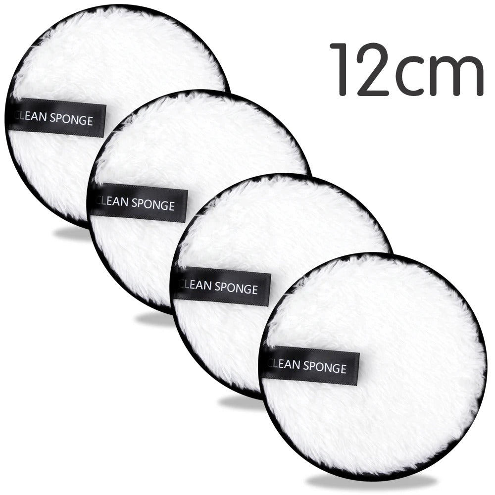 4pcs Reusable Discs Makeup Remover Pads