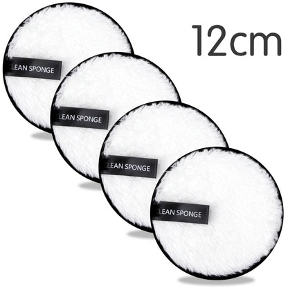 4pcs Reusable Discs Makeup Remover Pads